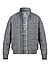 Steppblouson Herbie, Mikrofaser PLUMTECH®, grau meliert - graumelange