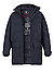Steppmantel Quinlan, Mikrofaser PLUMTECH®, blauschwarz - blauschwarz