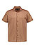 Kurzarmhemd, Baumwoll-Stretch, zimt - zimt