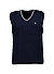 Pullunder, Baumwolle, navy - navy