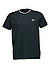 T-Shirt, Baumwolle, dunkelgrün - dunkelgrün-weiß
