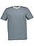 T-Shirt, Baumwolle, blau-grün gestreift - grün-navy