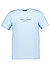 T-Shirt, Baumwolle, hellblau - hellblau