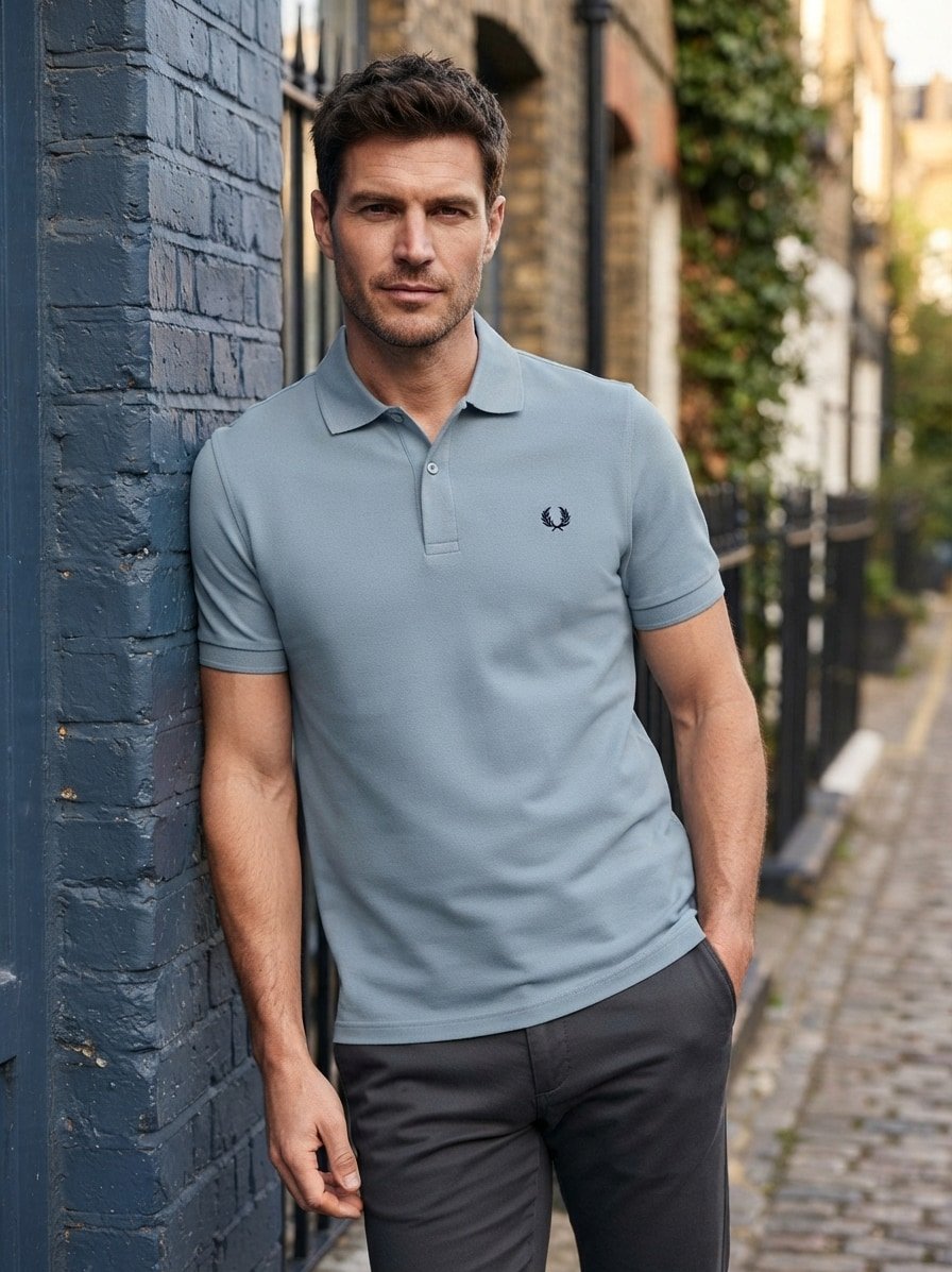 Fred Perry Polo-Shirt FPM6000/Z56, Produktbild 2