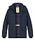 Daunenjacke, Mikrofaser, blau - blau