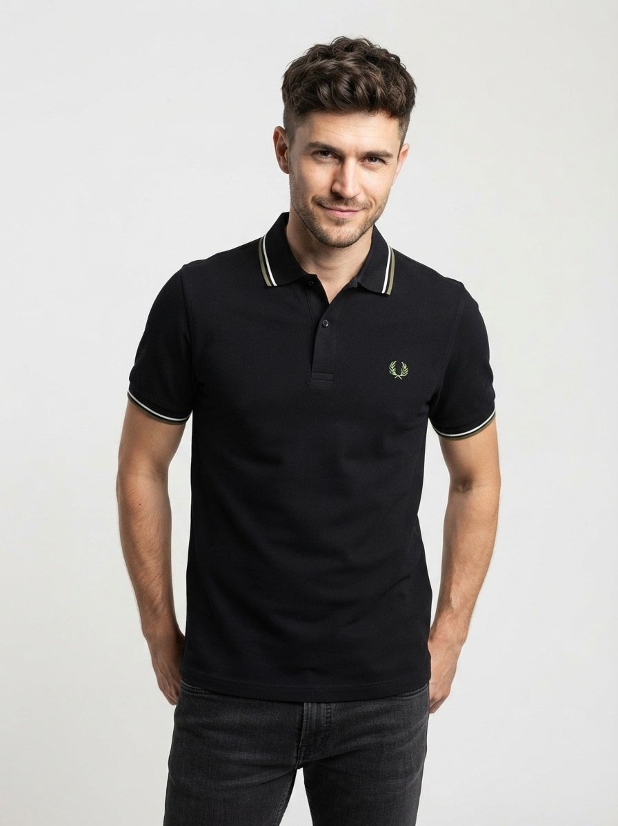 Fred Perry Polo-Shirt FPPPM3600/W54, Produktbild 2