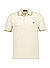 Polo-Shirt, Baumwoll-Piqué, hellbraun - hellbraun-dunkelbraun