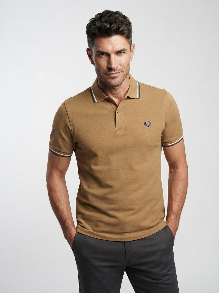 Fred Perry Polo-Shirt FPPPM3600/Z60, Produktbild 3