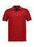 Polo-Shirt, Baumwoll-Piqué, dunkelrot - dunkelrot-grün-navy