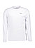 Longsleeve, Slim Fit, Baumwolle, weiß - weiß