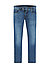 Jeans Lyon, Tapered Fit, Baumwoll-Stretch, oceanblau - oceanblau