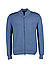 Cardigan, Merinowolle, stahlblau - stahlblau