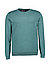Pullover, Baumwolle, graugrün - graugrün