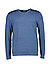 Pullover, Merinowolle, stahlblau - stahlblau