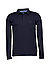 Polo-Shirt, Baumwoll-Jersey, dunkelblau - dunkelblau