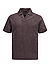 Polo-Shirt, Baumwoll-Frottee, dunkelgrau - dunkelgrau