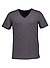 T-Shirt, Baumwolle, dunkelgrau - dunkelgrau