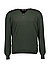 Pullover, Schurwolle, flaschengrün meliert - flaschengrün