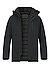 Jacke, Mikrofaser REPREVE®, schwarz - schwarz