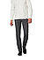 Hose Bill, Modern Fit, Baumwolle, hellgrau meliert - hellgrau
