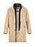 Mantel ,Wolle, beige - beige