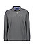 Polo-Shirt, Baumwolle, asphalt - asphalt