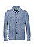 Overshirt Noel, Chenille Jersey, hellblau - hellblau