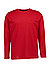 Longsleeve, Baumwolle, garnetrot - garnetrot