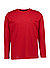 Longsleeve, Baumwolle, garnetrot - garnetrot