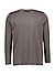 Longsleeve, Baumwolle, asphalt - asphalt