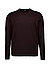 Pullover Denny, Merinowolle extrafein, dunkelblau - dunkelbraun