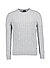 Pullover Levior, Modern Fit, Wolle-Kaschmir, silbergrau - silbergrau