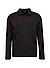 Polo-Shirt Pero, Bio Baumwolle, schwarz - schwarz
