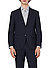Sakko Grant, Modern Fit, Schurwoll-Stretch, marine meliert - marine