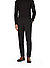 Hose Ryan, Modern Fit, Schurwoll-Stretch, dunkelbraun meliert - dunkelbraun