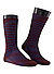 Socken, Baumwolle, bordeaux - bordeaux