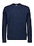 Longsleeve Darian, Baumwoll-Jersey, dunkelblau - dunkelblau