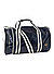 Sporttasche, Kunstleder, navy-ecru - navy-ecru