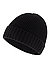 Mütze Francis, Wolle, schwarz - schwarz