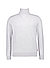 Rollkragenpullover Larsor, Wolle, hellgrau - hellgrau