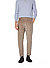 Bundfaltenhose Lead, Loose Fit, Cord, beige - beige