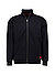 Sweatjacke Stanley, Baumwolle, schwarz - schwarz