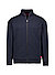 Sweatjacke Stanley, Baumwolle, dunkelblau - dunkelblau