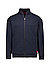 Sweatjacke Stanley, Baumwolle, dunkelblau - dunkelblau