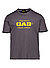 T-Shirt, Regular Fit, Baumwolle, asphalt - asphalt