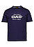 T-Shirt, Regular Fit, Baumwolle, dunkelblau - dunkelblau