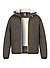 Regenjacke, Mikrofaser wasserabweisend, black olive - black olive