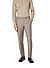 Hose Janis, Regular Fit, Schurwoll-Flanell, greige meliert - greige