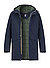 Parka, Mikrofaser wasserabweisend, blau-grün - blau-grün