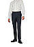 Hose Jim, Regular Fit, Schurwolle, dunkelblau meliert - dunkelblau
